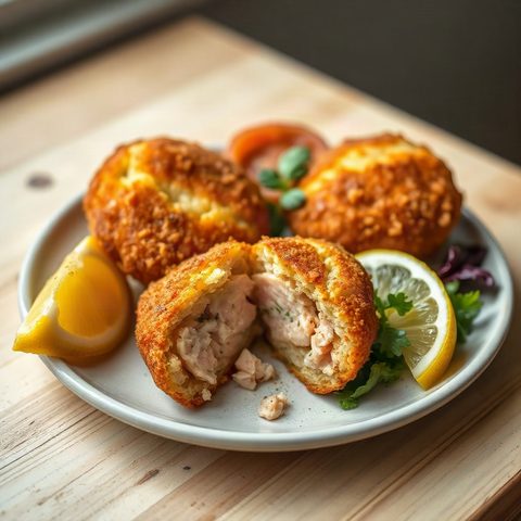 Croquettes de saumon