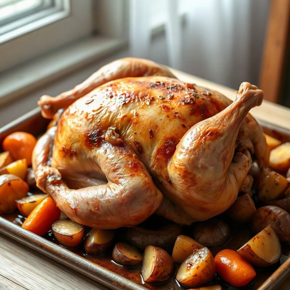 Poulet rôti