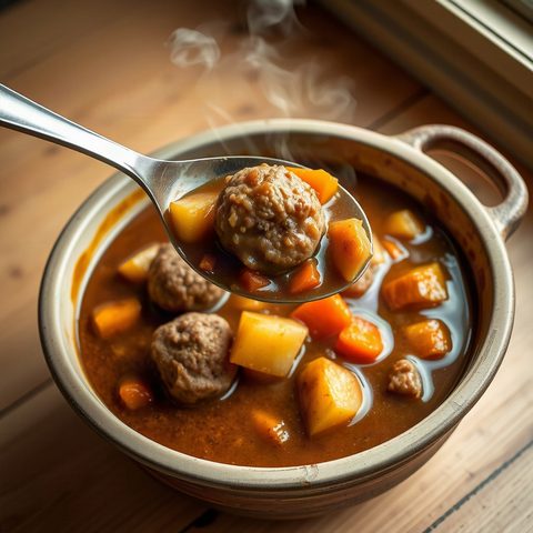 Ragoût de boulettes