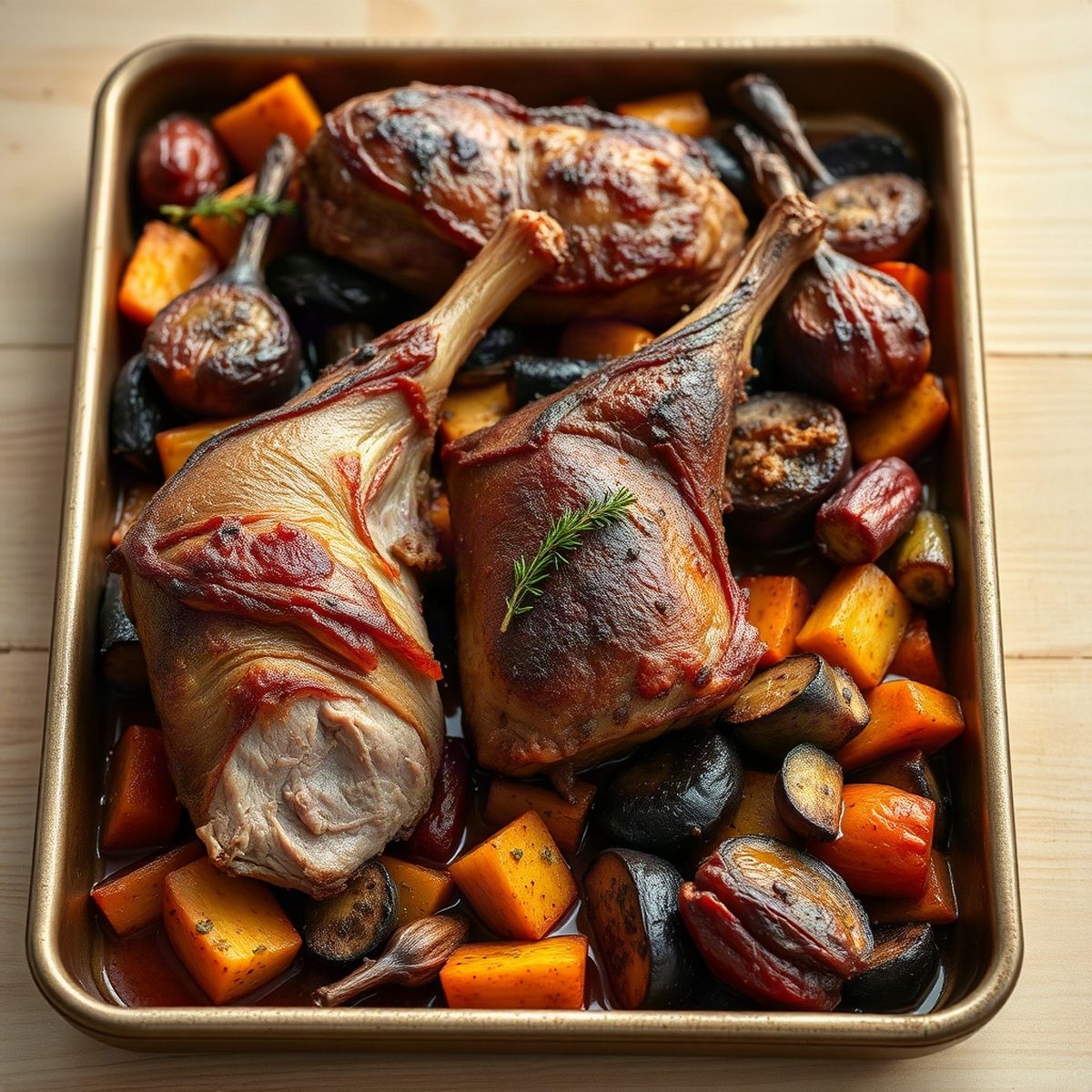 St-Hubert Pork Roast with Vegetables