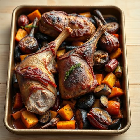 St-Hubert Pork Roast with Vegetables
