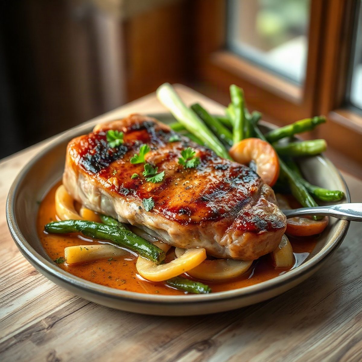 Green Giant Pork Skillet