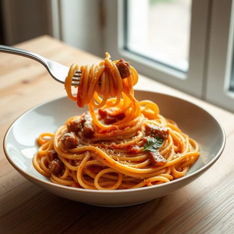 Fresh Pork Spaghetti Bolognese