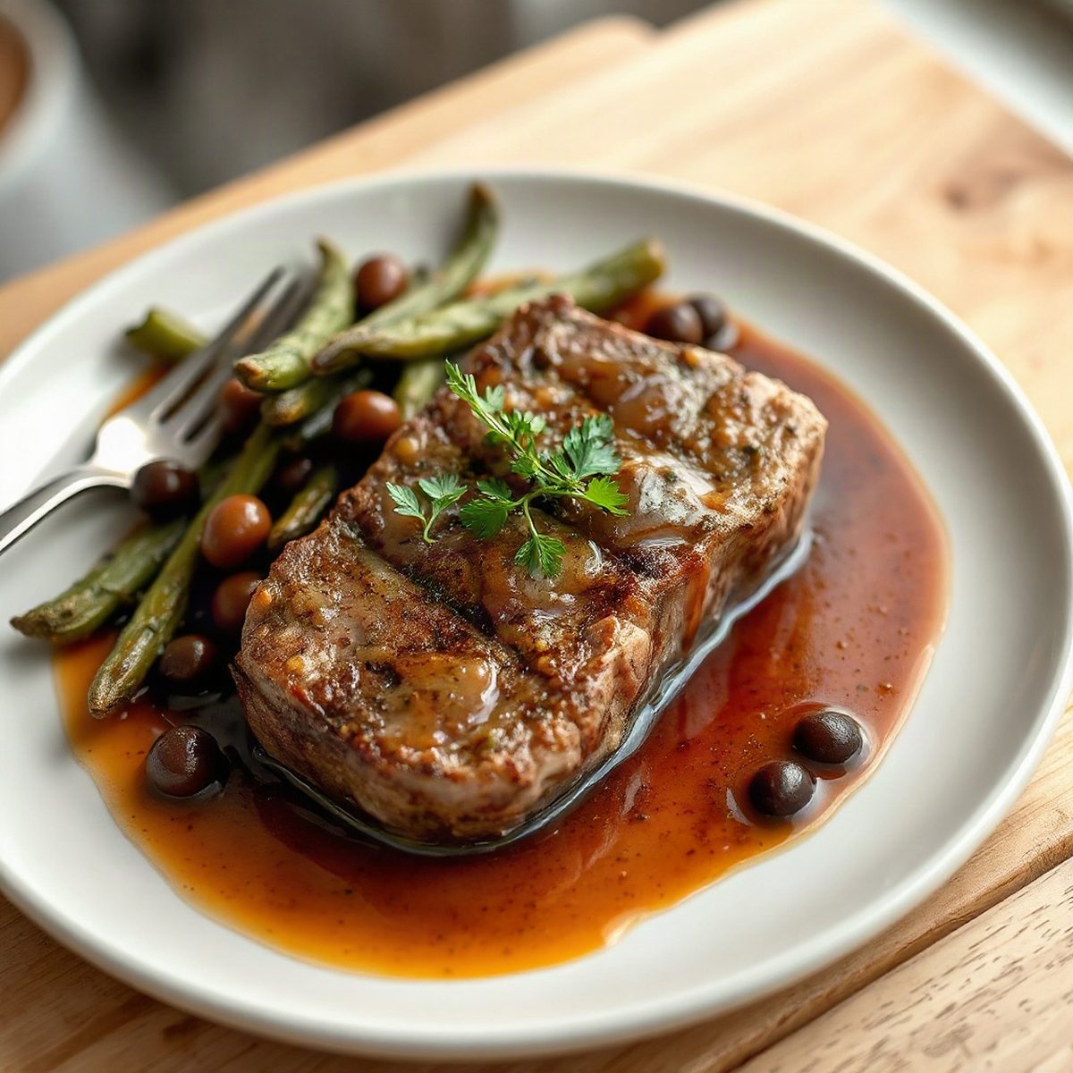 Stir-fried Beef with Salted Black Beans and Peppers