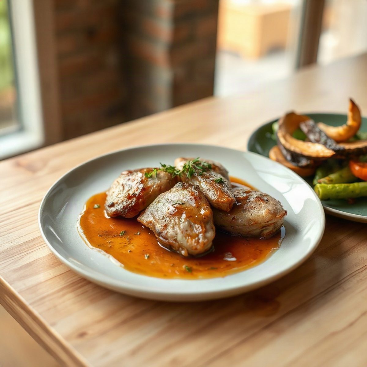 Soy-Glazed Chicken with Napa Cabbage