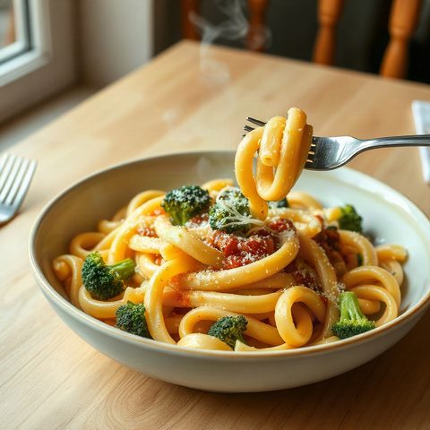Tuna Broccoli Mac & Cheese