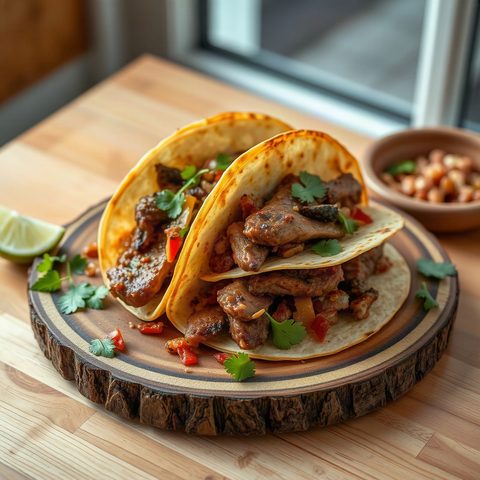 Beef Tacos with Old El Paso Kit