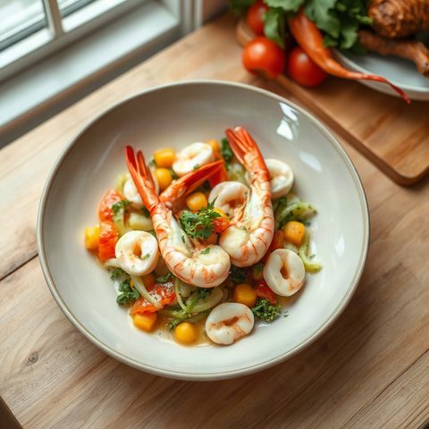 Aqua Gem Shrimp Salad