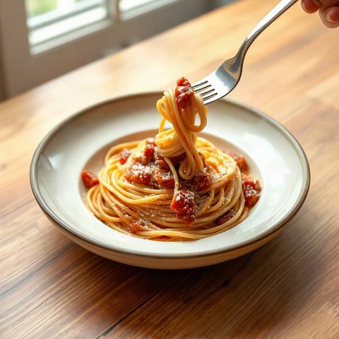 Vegetarian Spaghetti Bolognese