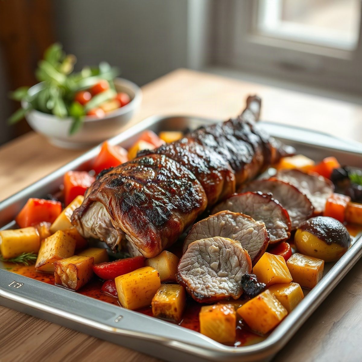 Braised Pork Roast with Vegetables