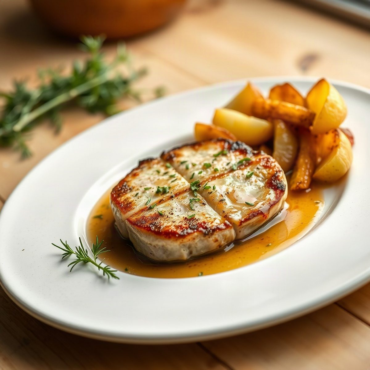 Filets de hareng crémeux aux pommes de terre