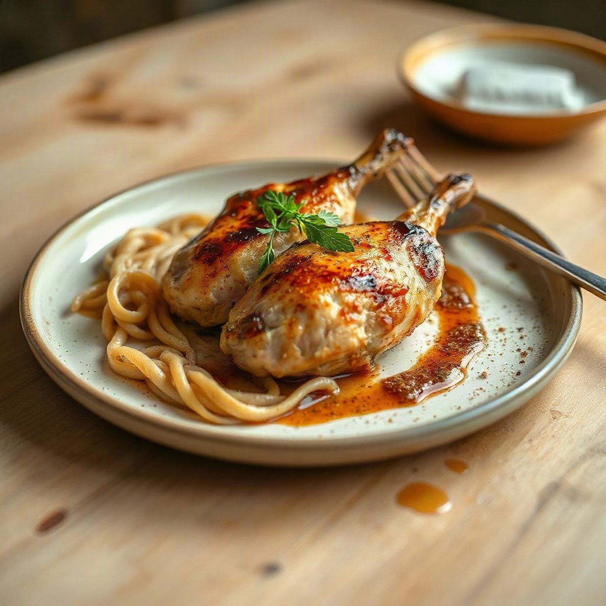 Braised Chicken Drumsticks with Longkou Vermicelli