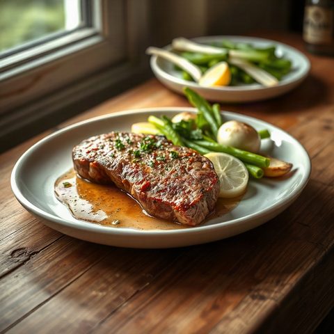 Braised Beef Short Ribs with White Radish