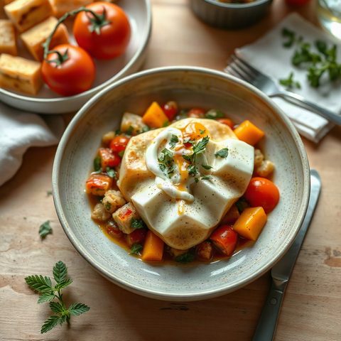 Tomato & Ricotta Gnocchi Bake