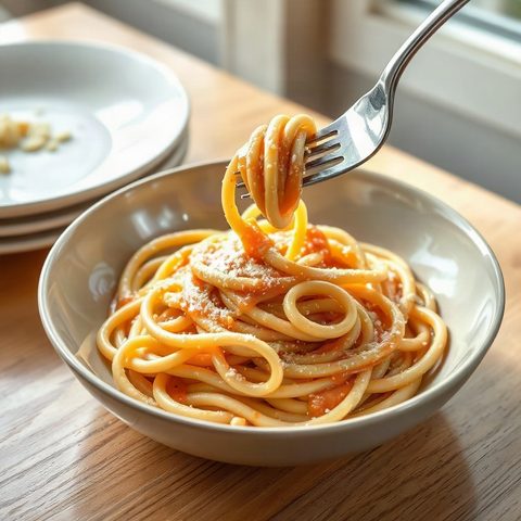 Lemon White Shrimp Pasta