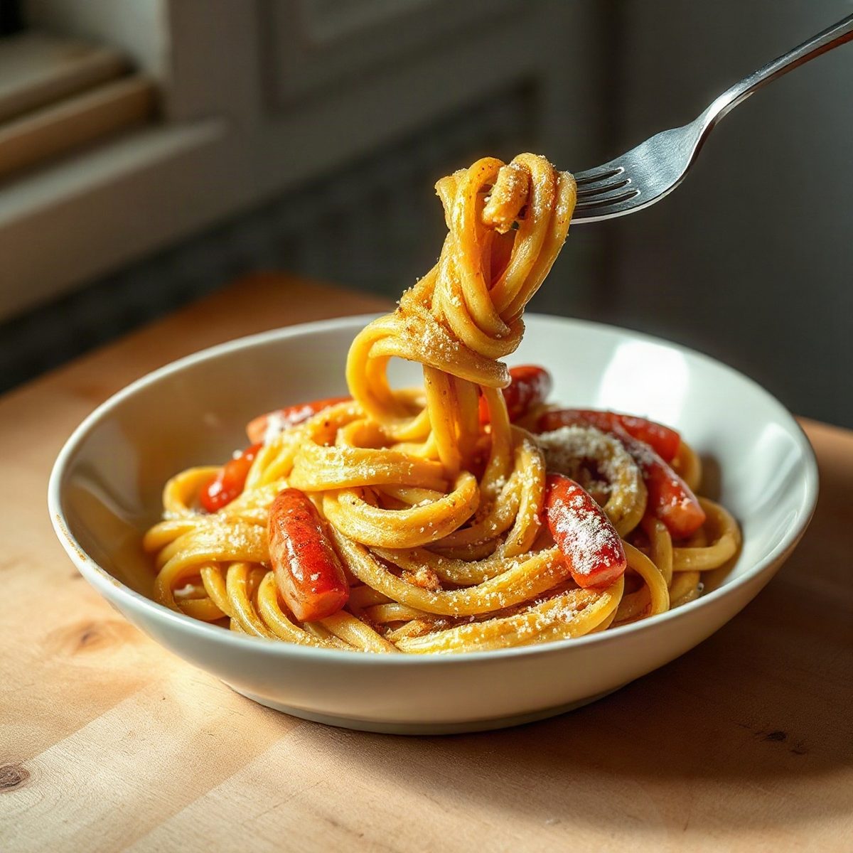 White Shrimp and Pepper Pasta