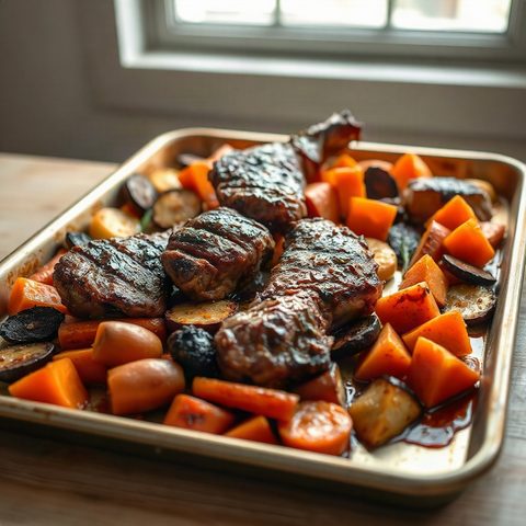 Braised Blade Roast with Carrots and Potatoes