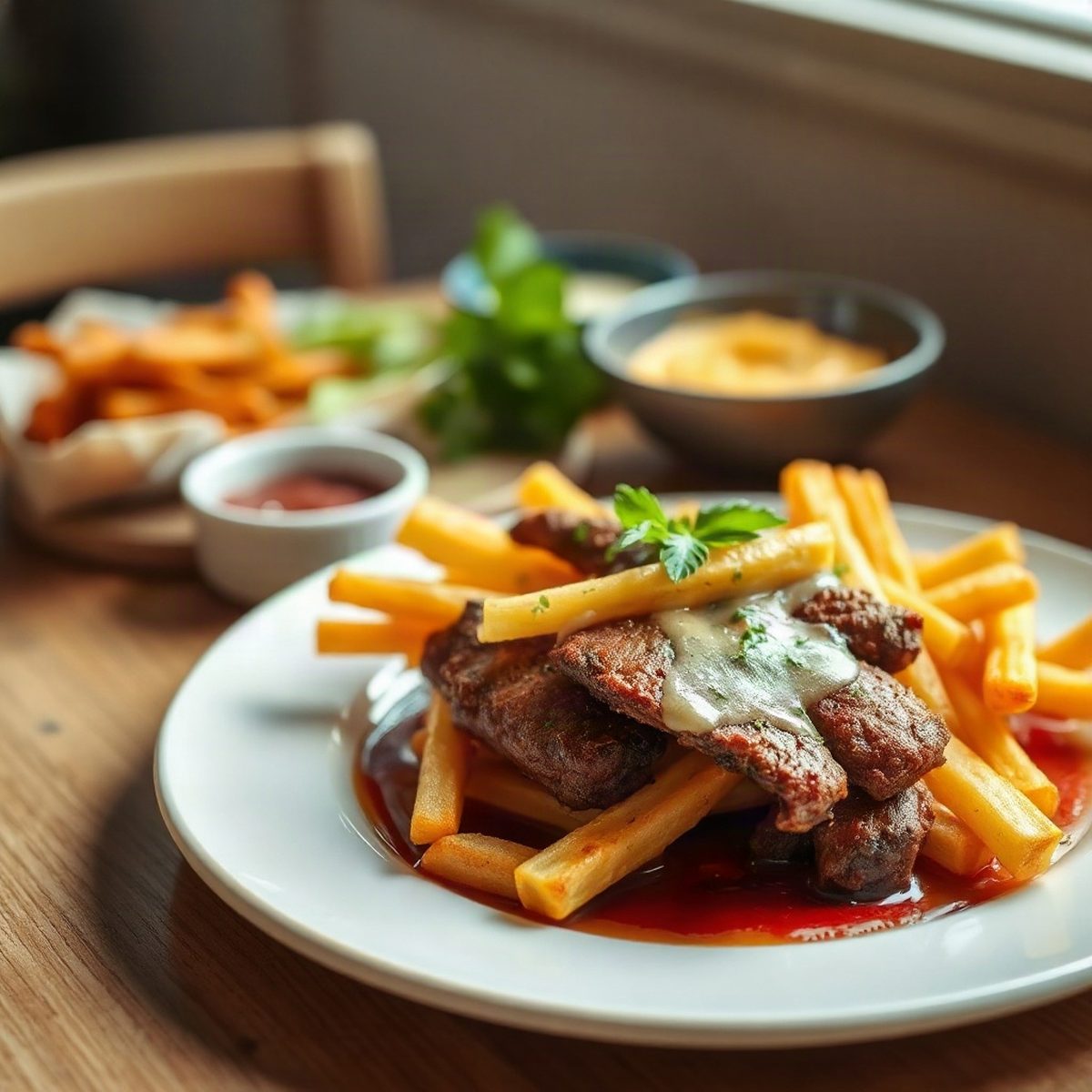 Poutine au smoked meat Lesters