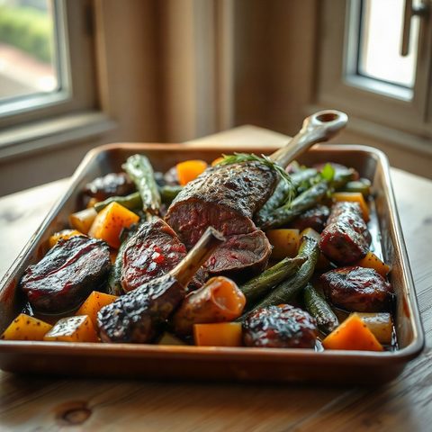 Burgundy-Style Braised Beef Chuck Roast