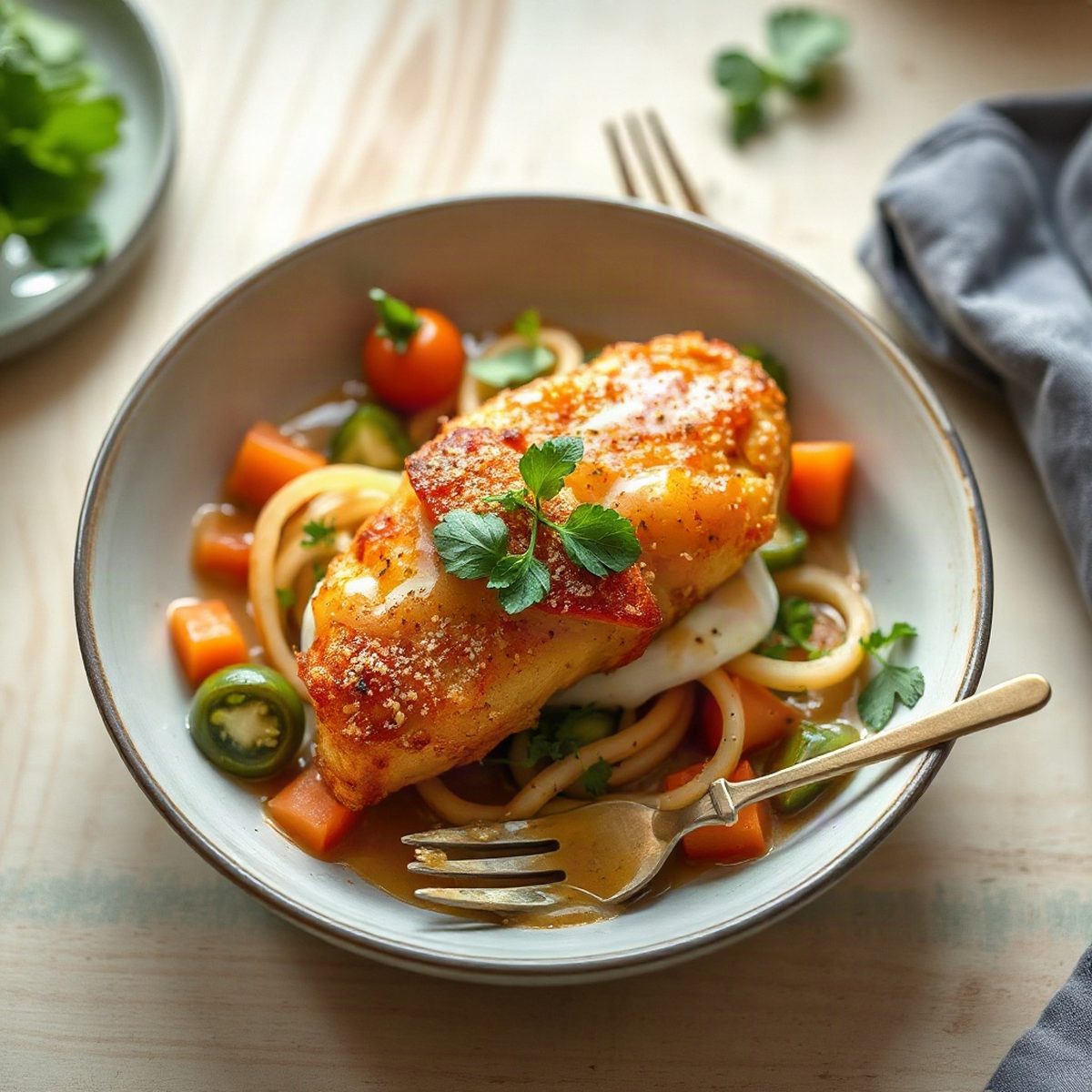 Tuna Melts with Tomato-Lettuce Salad