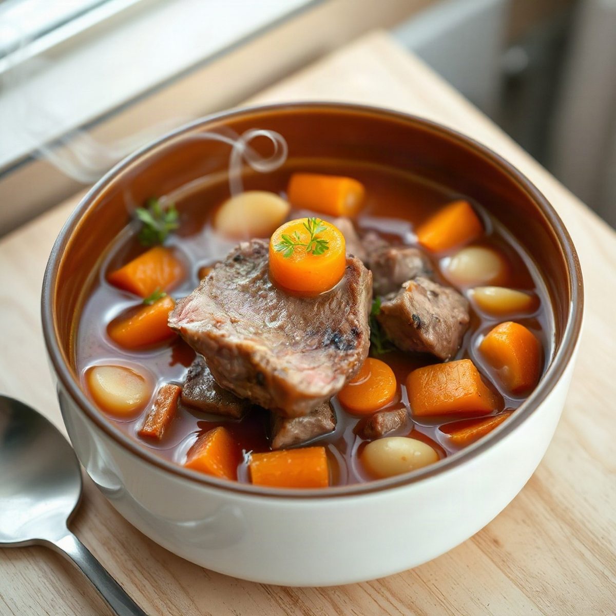 Ragoût de bœuf aux carottes et pommes de terre
