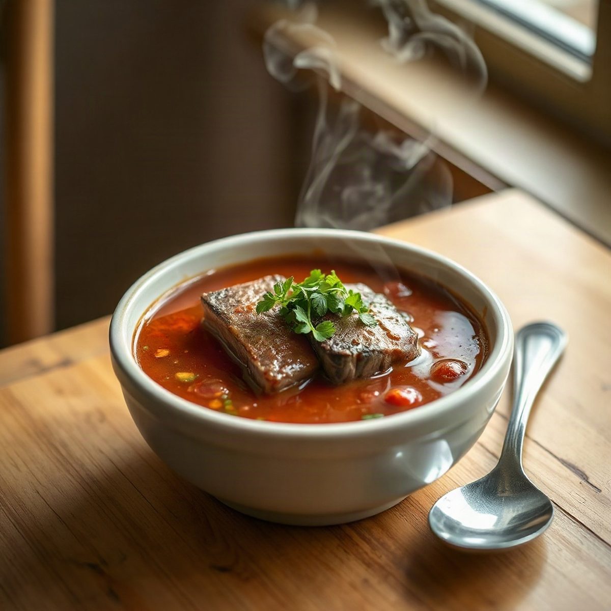 Braised Beef Short Ribs with Taro