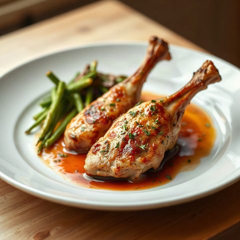 Ailes de poulet laquées miel-soya au paprika fumé