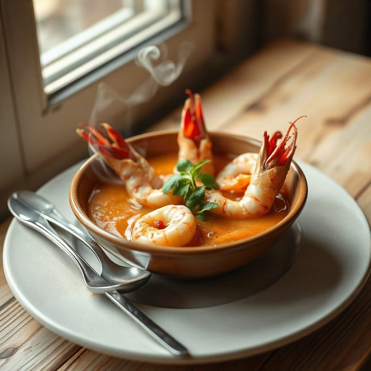 Comforting Shrimp and Squash Chowder