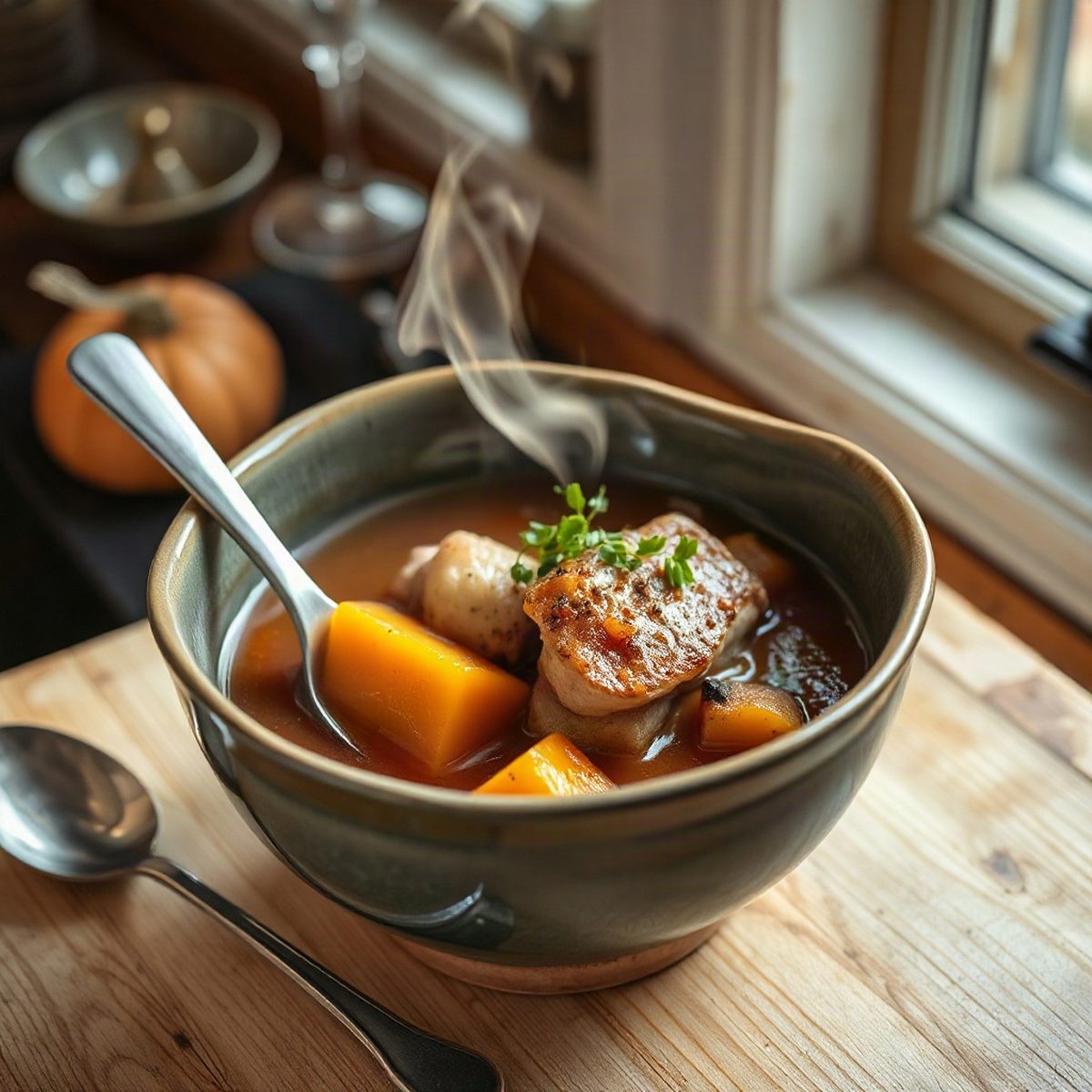 Pork Shoulder and Butternut Squash Stew