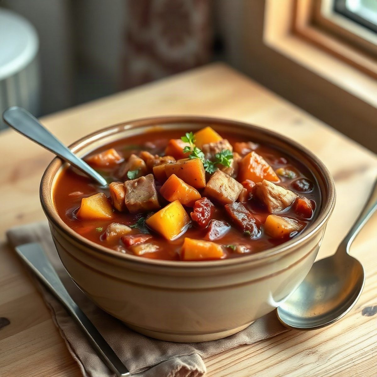 Pork and Squash Chili