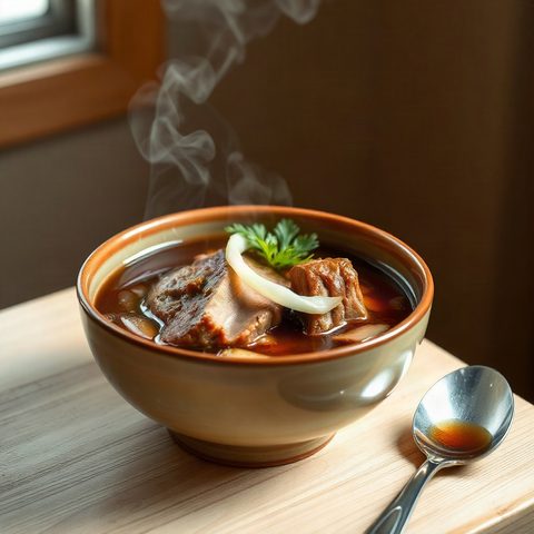 Ragoût de porc braisé au daikon