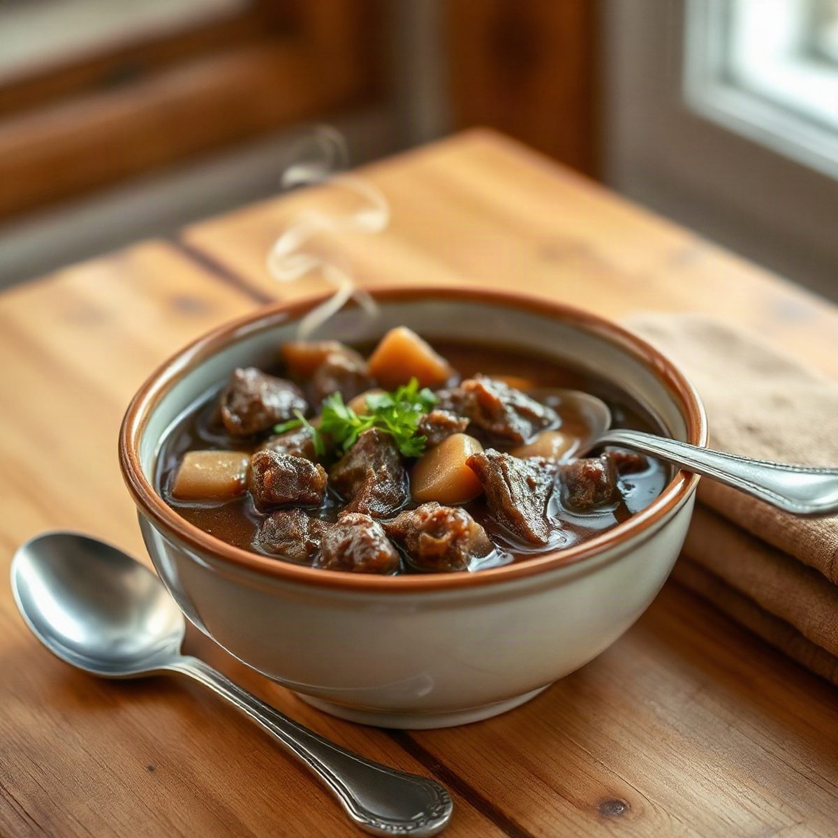 Bourguignon de bœuf réconfortant