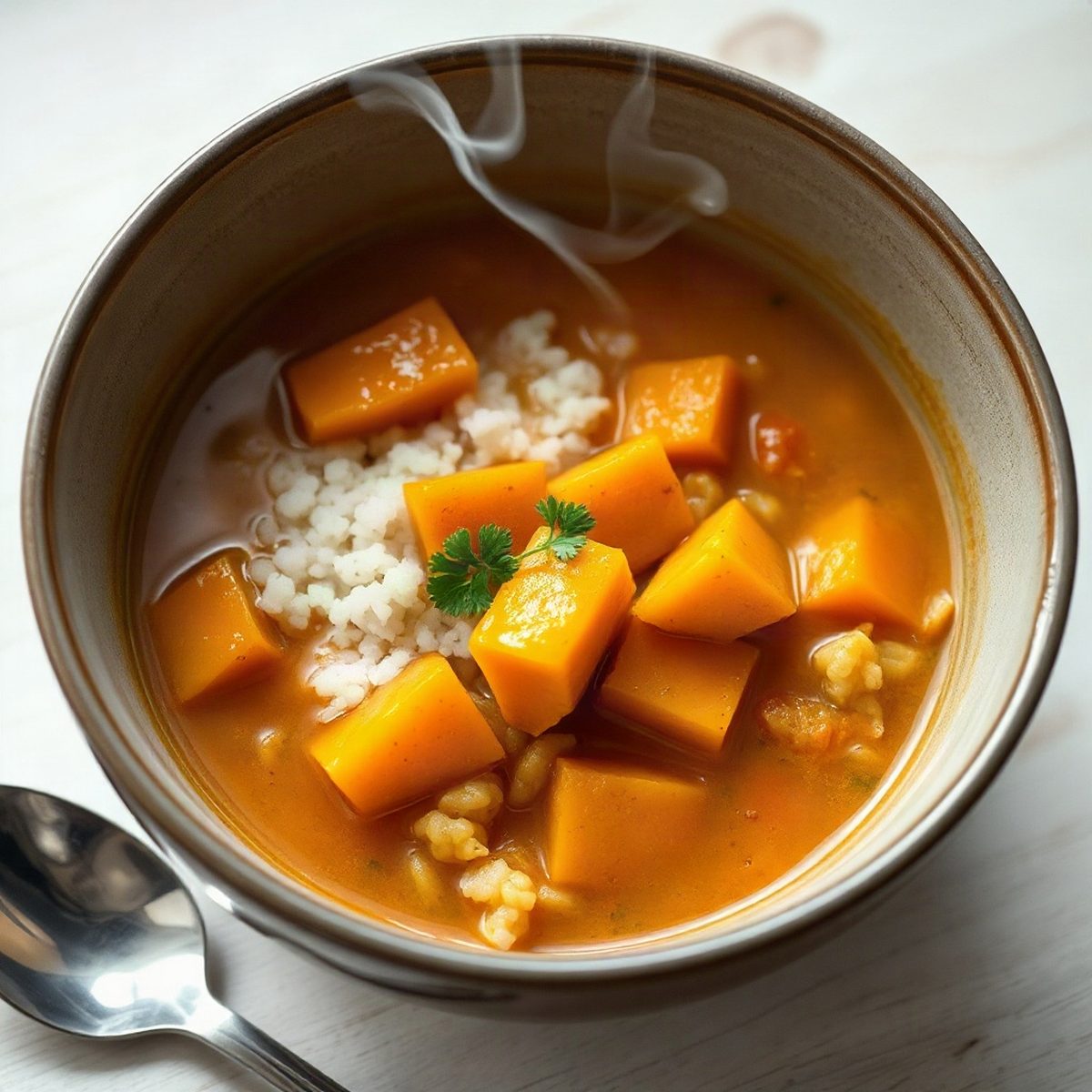 Butternut Squash Coconut Curry with Couscous