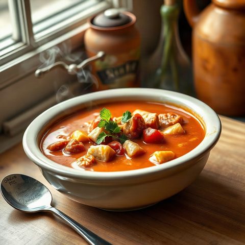 Foul medames mijotés à la tomate et au cumin
