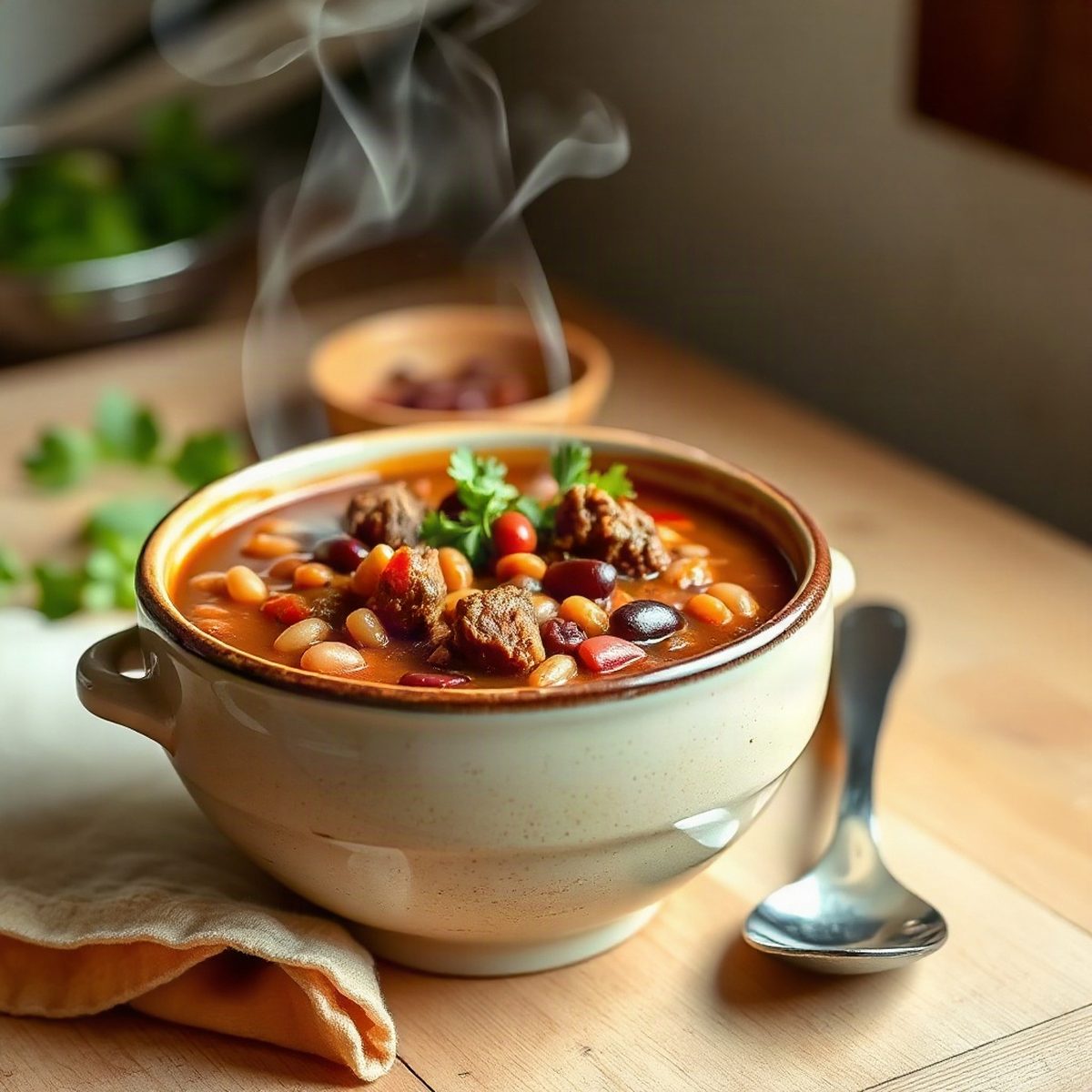 Organic Beef and Bean Chili