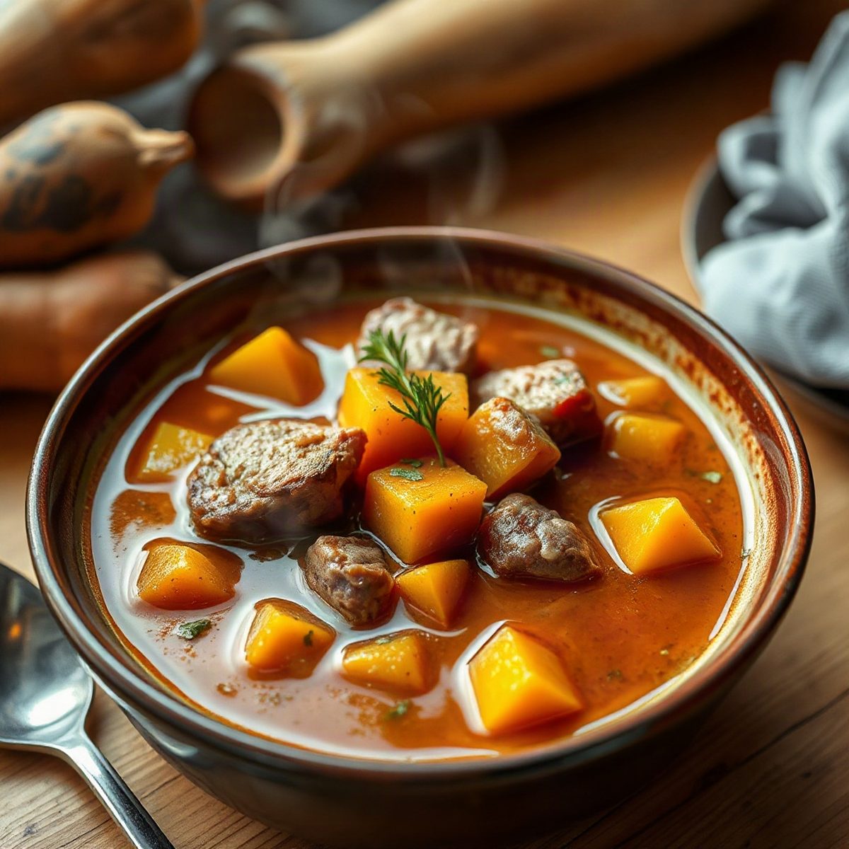 Autumn Pork and Squash Stew